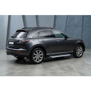Sidetrin Vision New Grey (2 stk., aluminium) Infiniti FX 2003–2008 foto 1