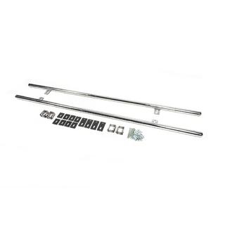 Siderør 42 mm (2 stk., rustfrit stål) BMW X3 E83 2003–2010 foto 2