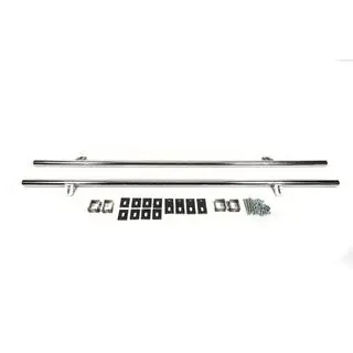 Siderør 42 mm (2 stk., rustfrit stål) BMW X3 E83 2003–2010 foto 4