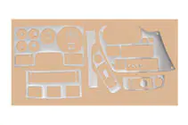 DAF 95XF 1997–2002 Instrumentbordspaneler (alu-look) foto 1