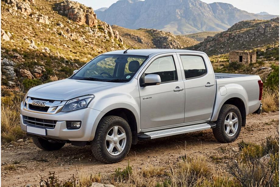 Isuzu D-Max 2011–2019 Sideskørter Maya V2 (2 stk., aluminium) Image