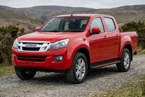 Isuzu D-Max 2011–2019 Sidetrin Maya Red (2 stk., aluminium) foto 1