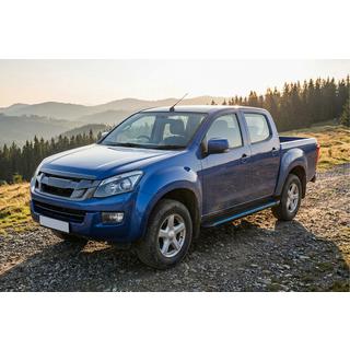 Maya Blue sidetrin (2 stk., aluminium) foto 1