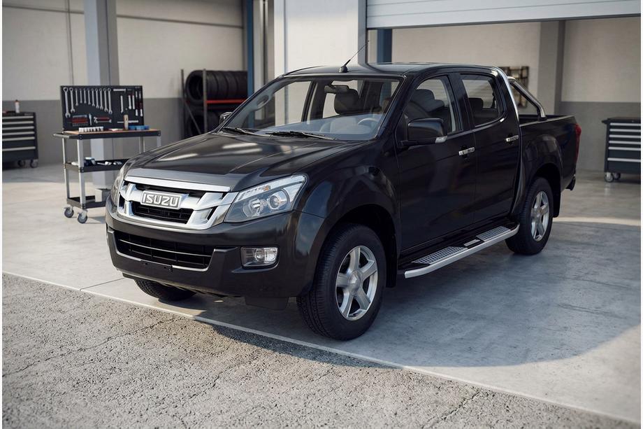 Isuzu D-Max 2011–2019 Mevsim Grey sidetrin (2 stk., aluminium) Image