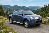 Isuzu D-Max 2011–2019 Sidetrin Allmond Grey (2 stk., aluminium) foto 1