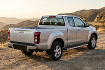 Isuzu D-Max 2011–2019 BlackLine sidetrin (2 stk., aluminium) foto 1