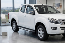 Isuzu D-Max 2011–2019 Sidetrin Line (2 stk., aluminium) foto 1