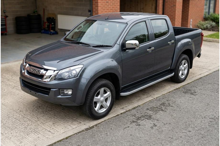 Isuzu D-Max 2011–2019 Sidetrin Tayga Grey (2 stk., aluminium) Image