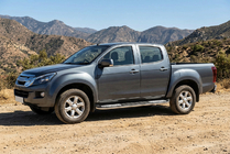 Isuzu D-Max 2011–2019 Sidetrin Tayga V2 (2 stk., aluminium) foto 1