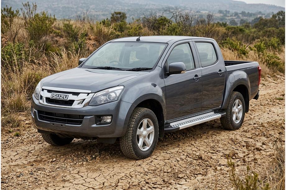 Isuzu D-Max 2011–2019 Sidetrin Vision New Grey (2 stk., aluminium) Image