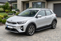 Kia Stonic 2017– Sidetrin Bosphorus Black (2 stk., aluminium) foto 1