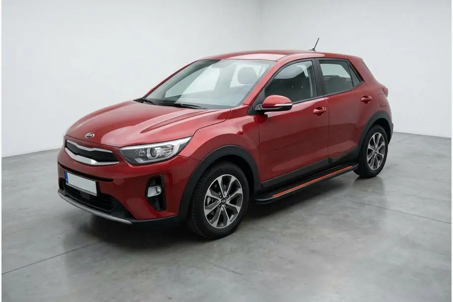 Kia Stonic 2017– Sidetrin Maya Red (2 stk., aluminium) Image