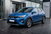 Kia Stonic 2017– Maya Blue sidetrin (2 stk., aluminium) foto 1