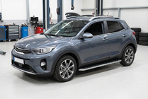 Kia Stonic 2017– Maydos V1 sidetrin (2 stk., aluminium) foto 1