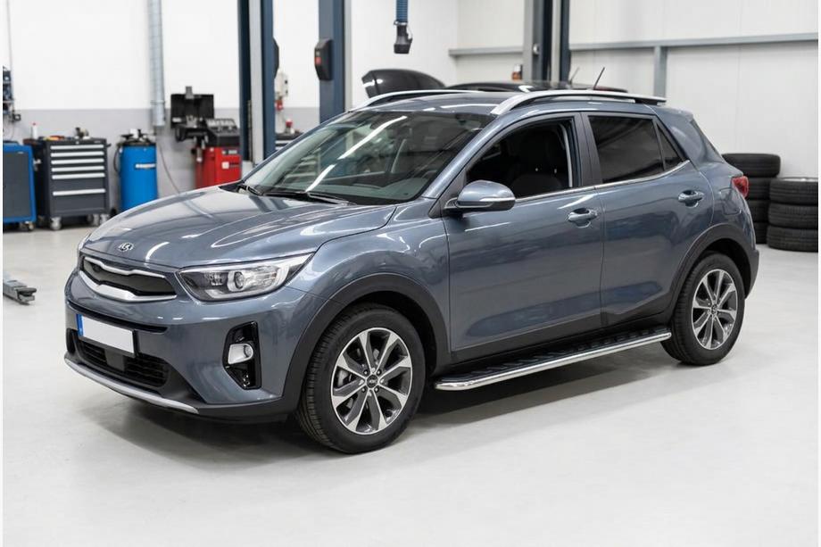 Kia Stonic 2017– Maydos V1 sidetrin (2 stk., aluminium) Image