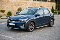 Kia Stonic 2017– Sidetrin Maydos V2 (2 stk., aluminium) foto 1