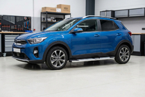 Kia Stonic 2017– Mevsim Grey sidetrin (2 stk., aluminium) foto 1