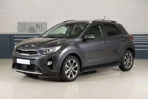 Kia Stonic 2017– Allmond Black sidetrin (2 stk., aluminium) foto 1