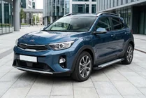 Kia Stonic 2017– Sidetrin Allmond Grey (2 stk., aluminium) foto 1