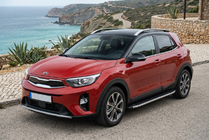 Kia Stonic 2017– Sidetrin Fullmond (2 stk., aluminium) foto 1
