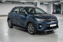 Kia Stonic 2017– Sidetrin Tayga Black (2 stk., aluminium) foto 1