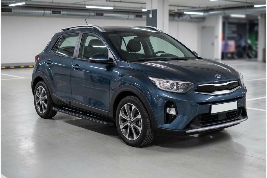 Kia Stonic 2017– Sidetrin Tayga Black (2 stk., aluminium) Image