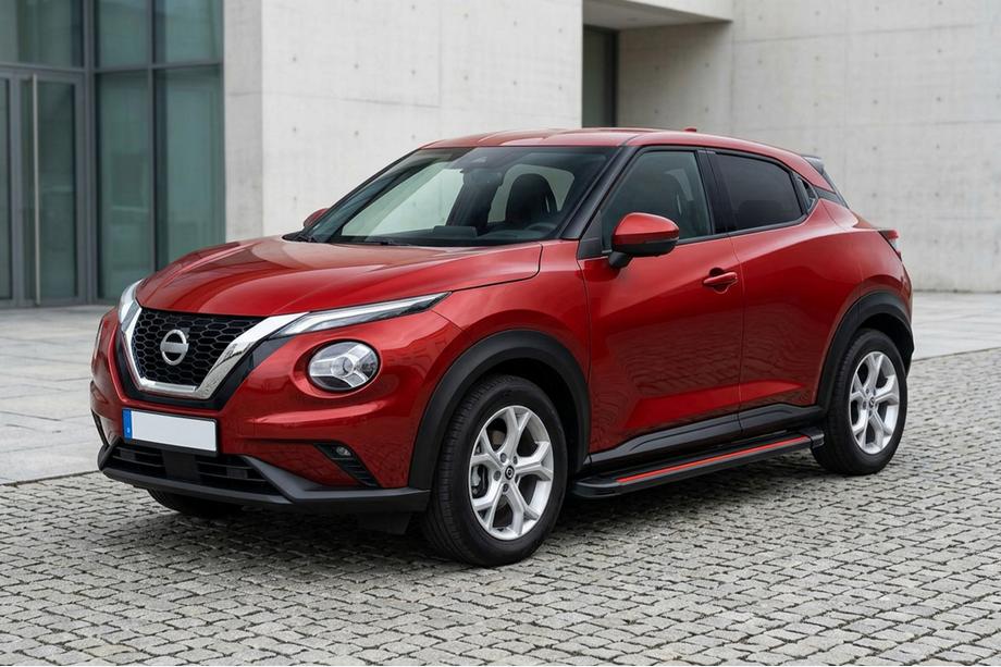 Nissan Juke 2020– Sidetrin Maya Red (2 stk., aluminium) Image
