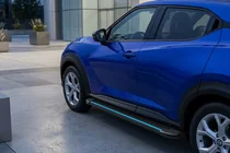 Nissan Juke 2020– Maya Blue sidetrin (2 stk., aluminium) foto 1