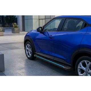 Maya Blue sidetrin (2 stk., aluminium) Nissan Juke 2020– foto 1