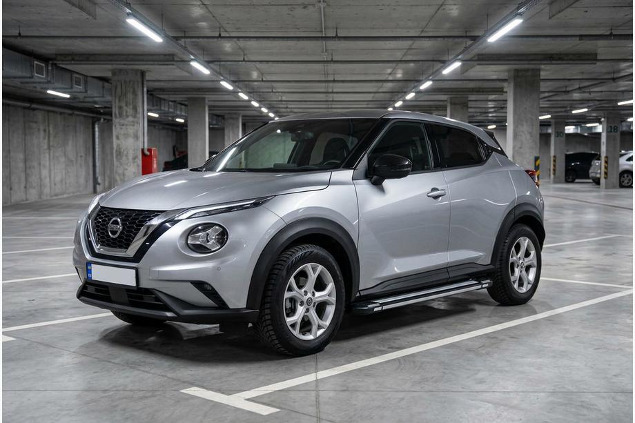 Nissan Juke 2020– Sidetrin Rainbow (2 stk., aluminium) Image