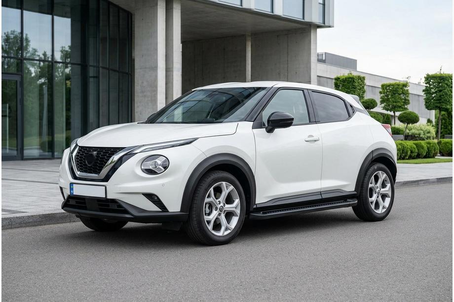 Nissan Juke 2020– Allmond Black sidetrin (2 stk., aluminium) Image