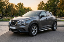 Nissan Juke 2020– Sidetrin Line (2 stk., aluminium) foto 1