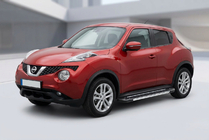 Nissan Juke 2020– RedLine sidetrin (2 stk., aluminium) foto 1