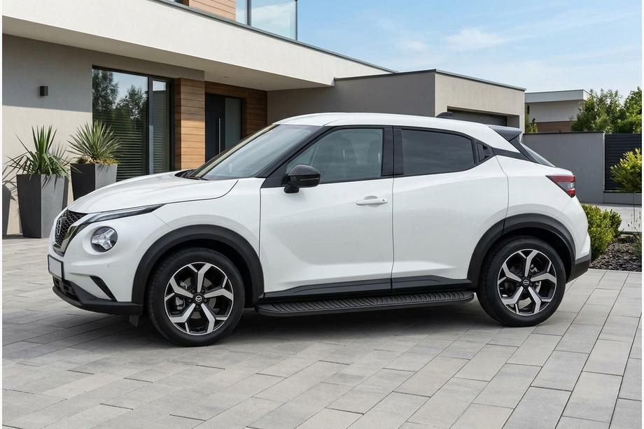 Nissan Juke 2020– Sidetrin Tayga Black (2 stk., aluminium) Image