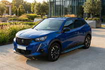 Peugeot 2008 2019– Maya Blue sidetrin (2 stk., aluminium) foto 1