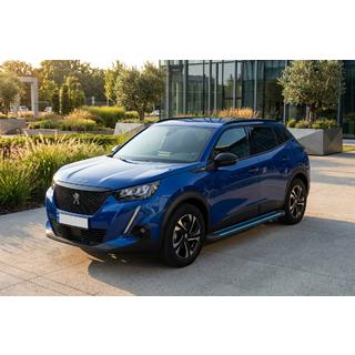 Maya Blue sidetrin (2 stk., aluminium) foto 1