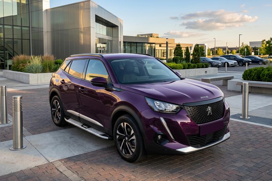 Peugeot 2008 2019– Mevsim Grey sidetrin (2 stk., aluminium) Image