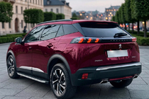 Peugeot 2008 2019– Sidetrin Fullmond (2 stk., aluminium) foto 1