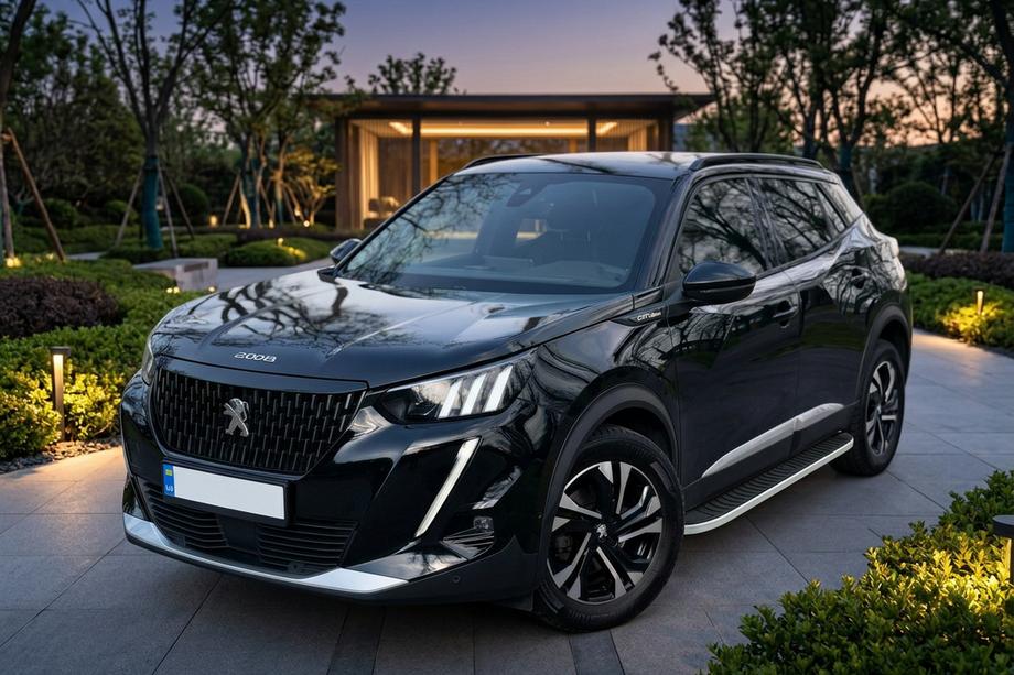 Peugeot 2008 2019– Sidetrin Tayga Grey (2 stk., aluminium) Image