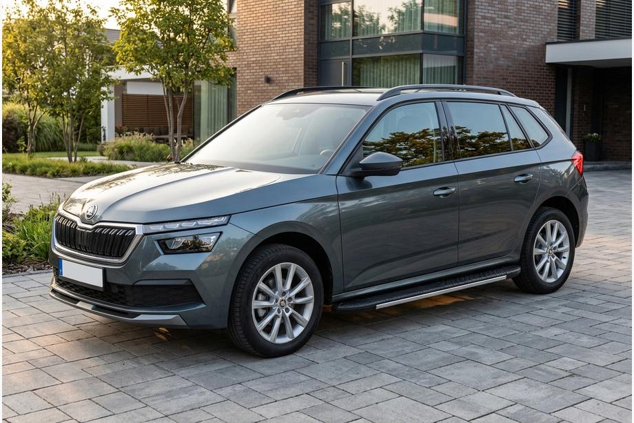 Skoda Kamiq 2019– Sidetrin Bosphore Grey (2 stk., aluminium) Image