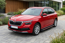 Skoda Kamiq 2019– Sidetrin Maya Red (2 stk., aluminium) foto 1