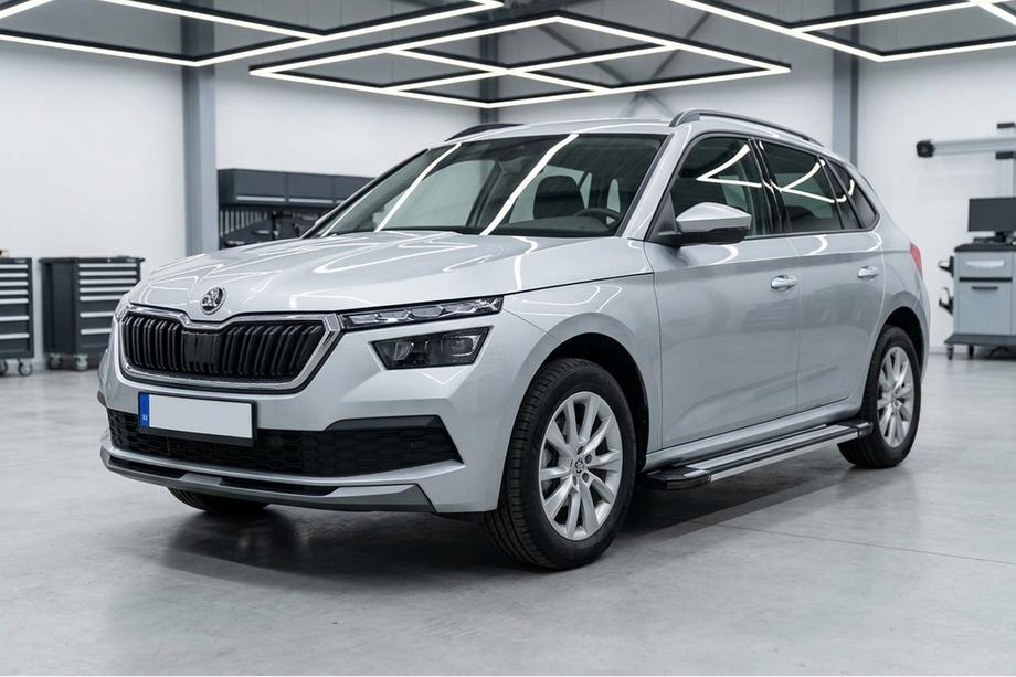 Skoda Kamiq 2019– Sidetrin Rainbow (2 stk., aluminium) Image