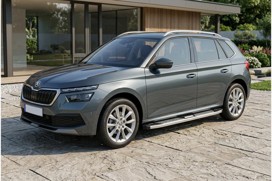 Skoda Kamiq 2019– Mevsim Grey sidetrin (2 stk., aluminium) Image
