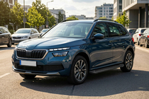Skoda Kamiq 2019– Allmond Black sidetrin (2 stk., aluminium) foto 1