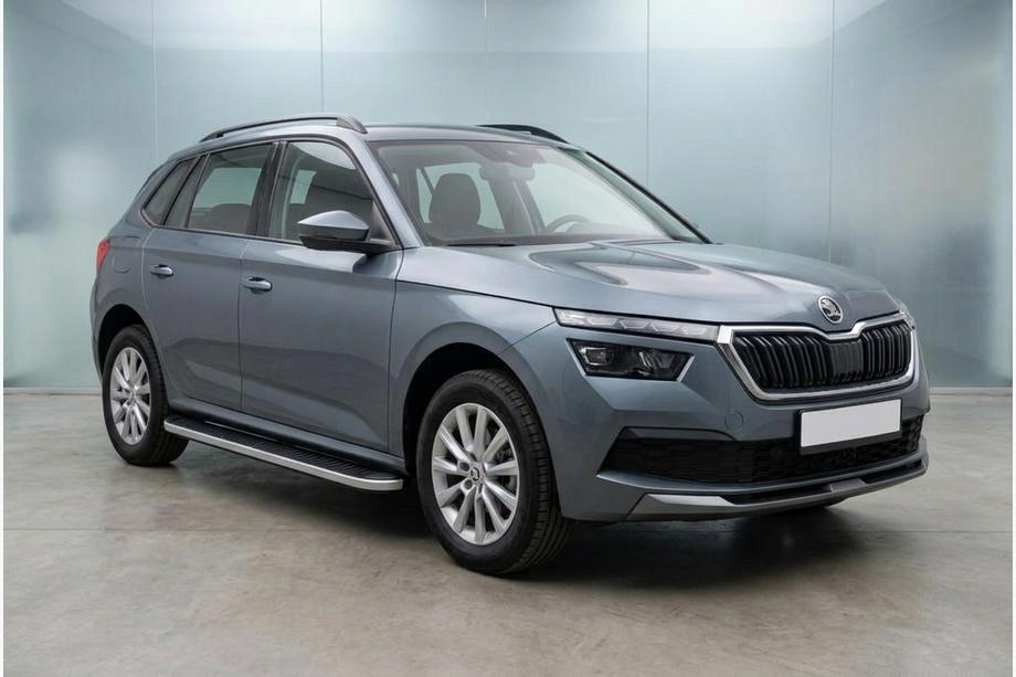 Skoda Kamiq 2019– Sidetrin Tayga Grey (2 stk., aluminium) Image