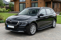 Skoda Kamiq 2019– Sidetrin Tayga Black (2 stk., aluminium) foto 1