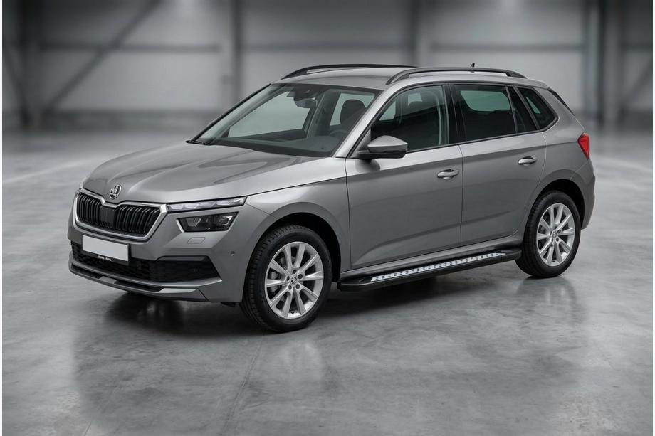 Skoda Kamiq 2019– Sidetrin Vision New Black (2 stk., aluminium) Image