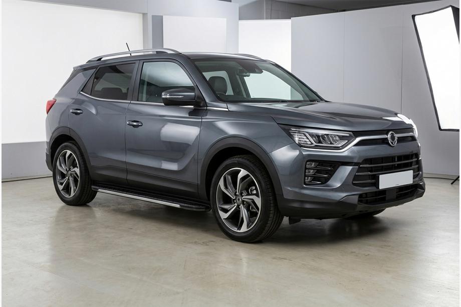 SsangYong Korando 2019– Sidetrin Bosphore Grey (2 stk., aluminium) Image