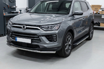 SsangYong Korando 2019– Sidetrin Maya V1 (2 stk., aluminium) foto 1