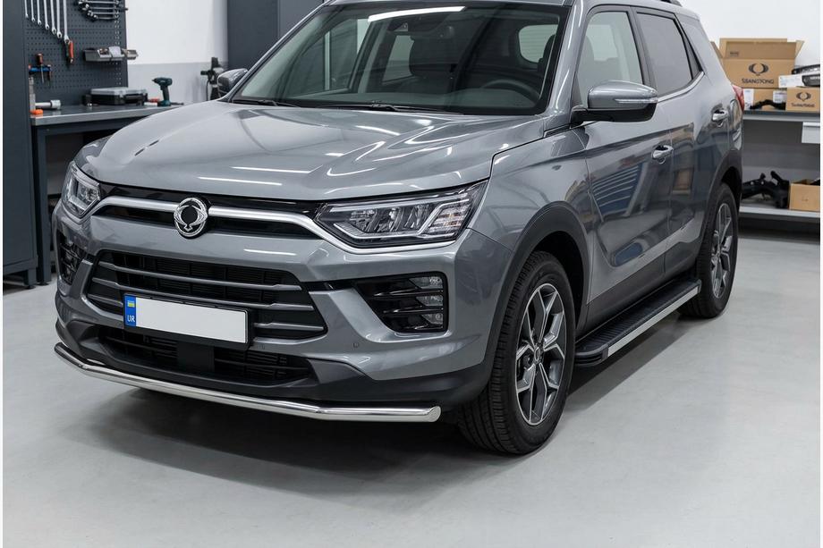 SsangYong Korando 2019– Sidetrin Maya V1 (2 stk., aluminium) Image